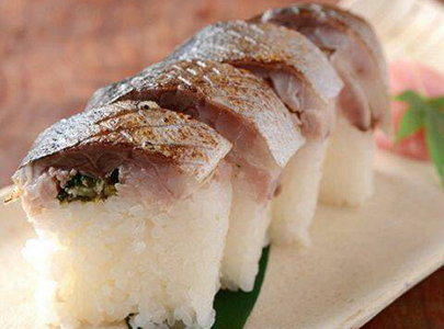 名物 炙り鯖寿司